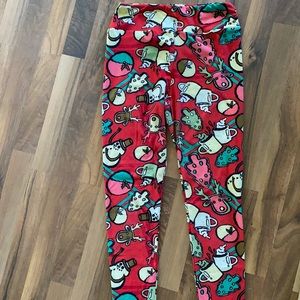 Christmas Lu La Roe Leggings